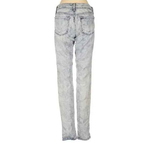 J Brand Skinny Leg Jeans Paisley Print Size 25 or 2 Light - Picture 2 of 7
